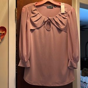 Mauve blouse